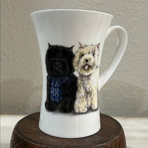 Hudson Middleton- “Scottie Dogs”-Fine Bone China Mug -England